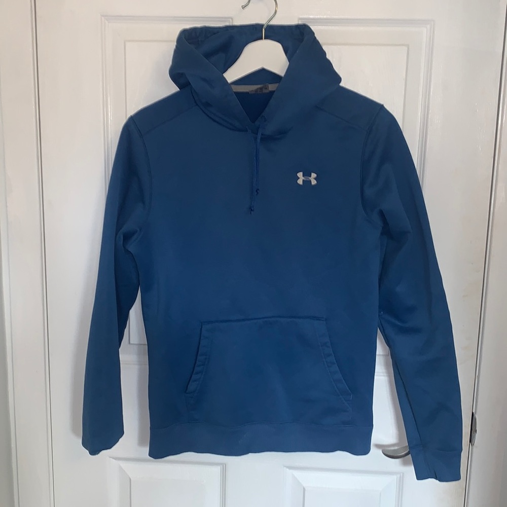 Under Armour Blue Hooded Sweather